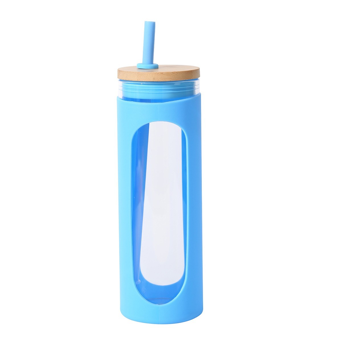 20oz Glass Tumbler with Bamboo Lid