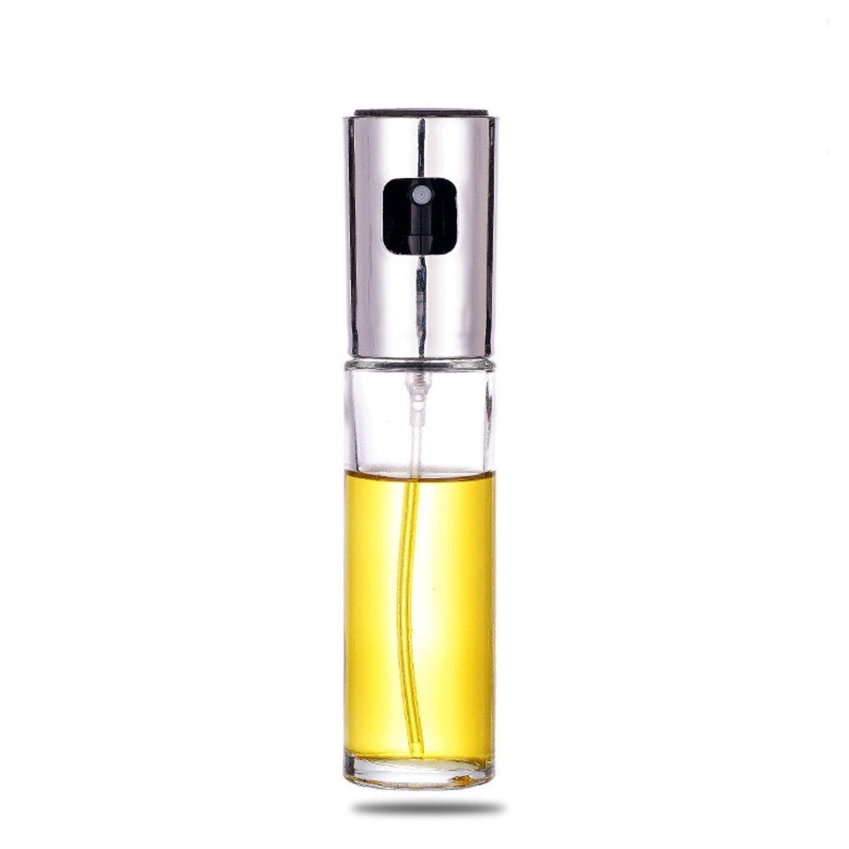 3.53oz Stainless Steel Glass Oil Sprayer Bottle