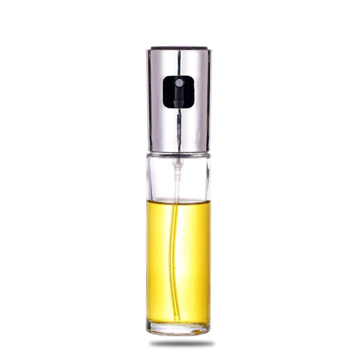 3.53oz Stainless Steel Glass Oil Sprayer Bottle