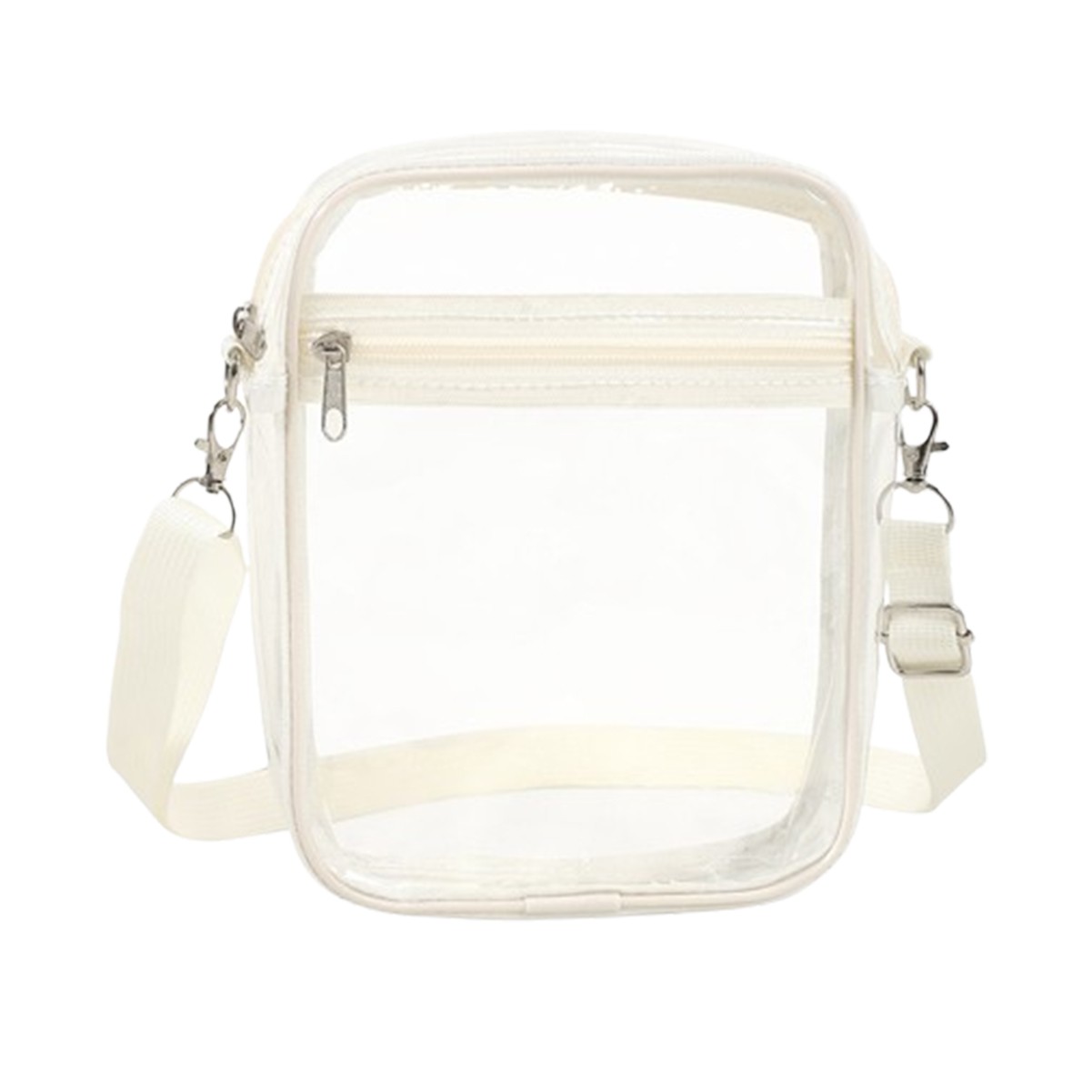 Adjustable Clear Crossbody Bag