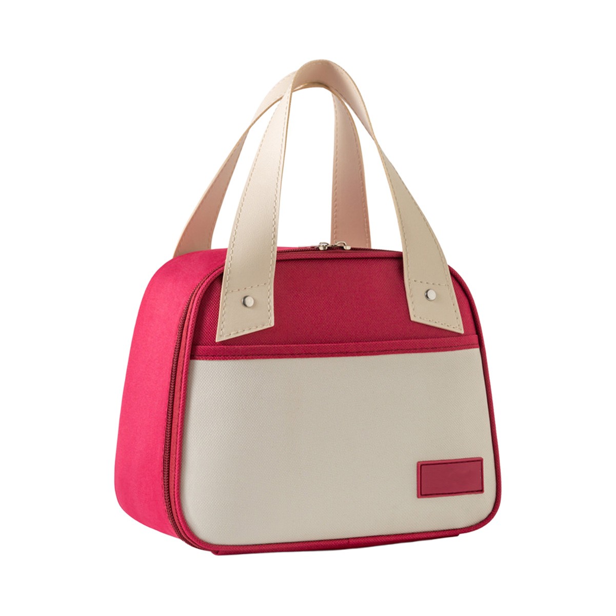 Trapezoidal Oxford Cloth Insulated Tote Bag