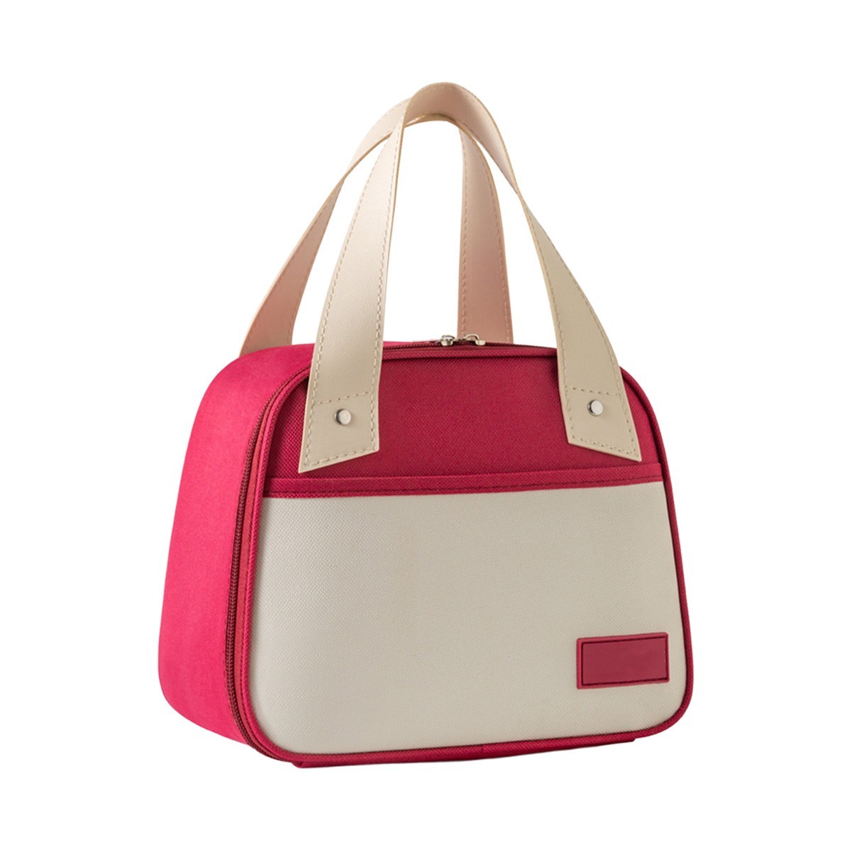 Trapezoidal Oxford Cloth Insulated Tote Bag
