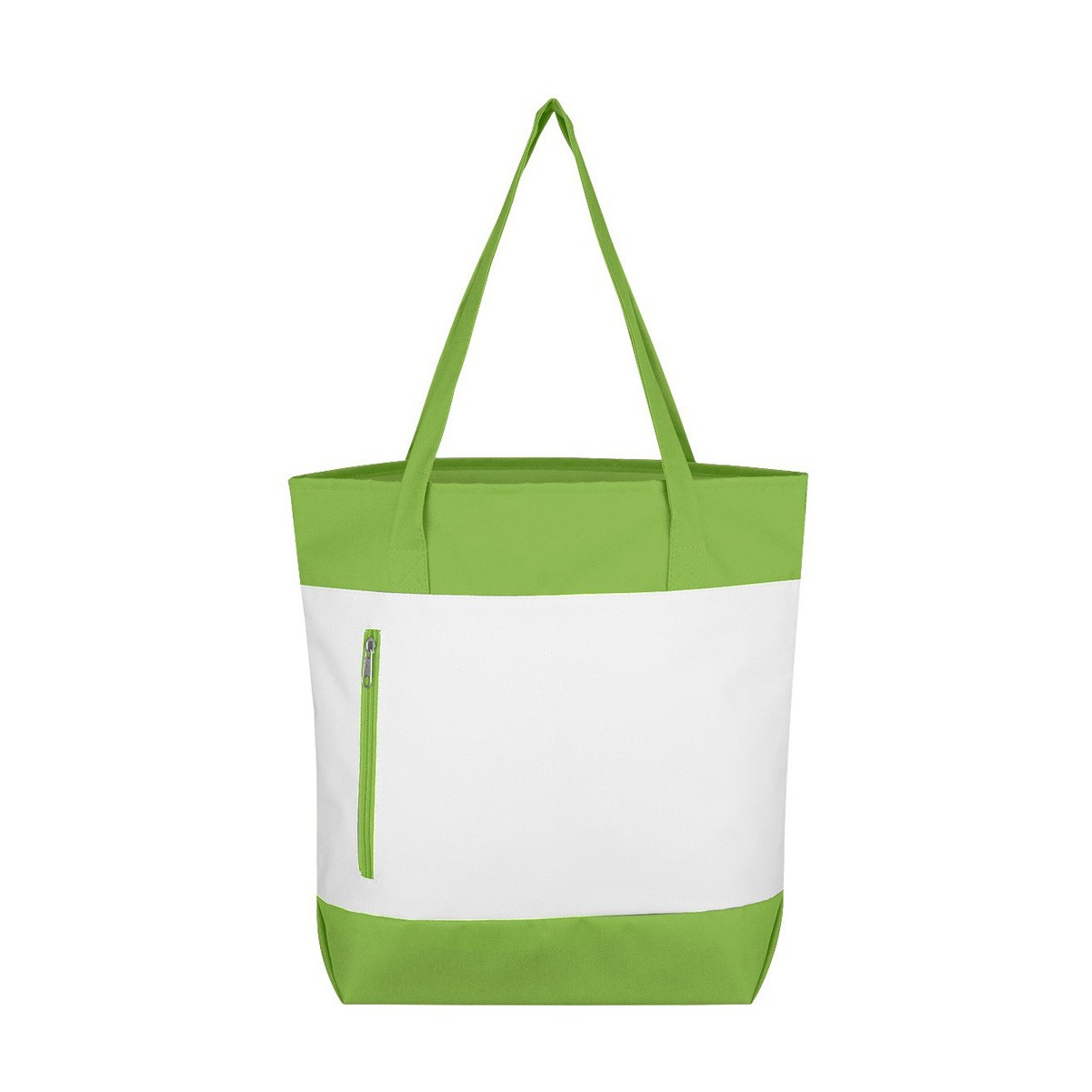 Canvas Zippered Front Pocket Bag