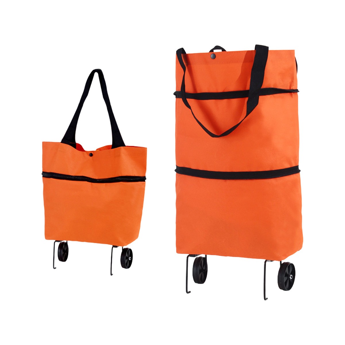 Collapsible Wheeled Shopping Bag