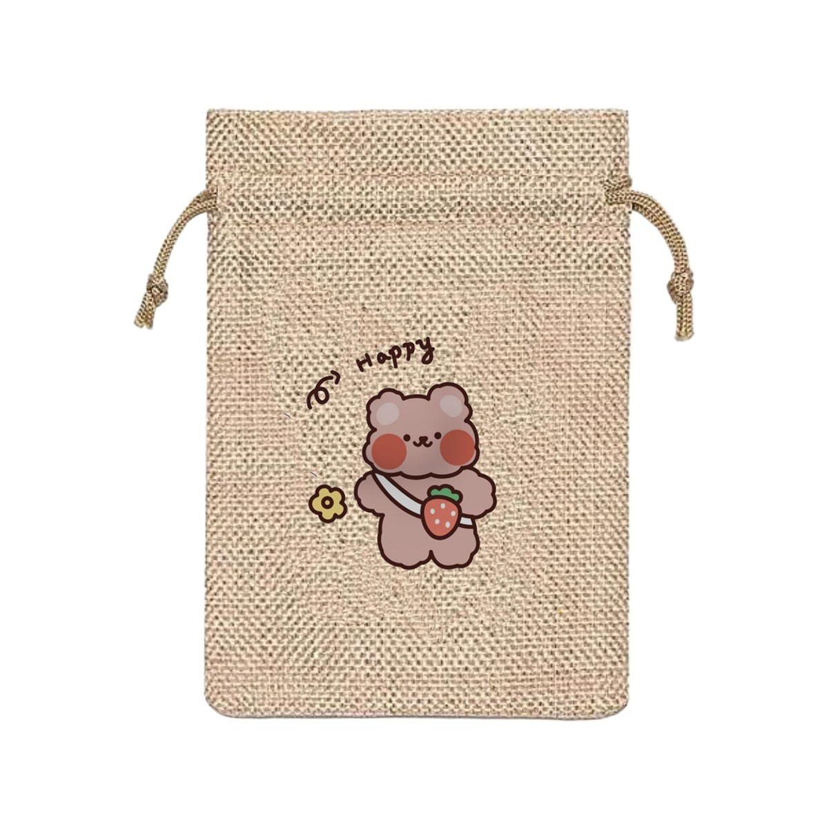 Jute Drawstring Bag
