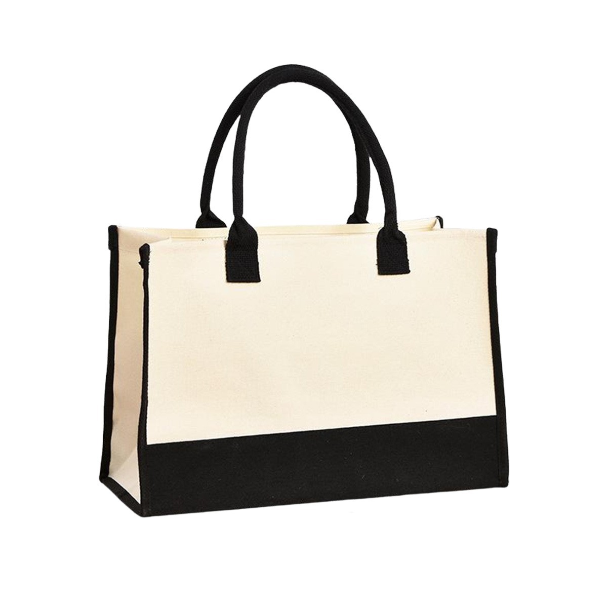 10oz Canvas Patchwork Tote Bag