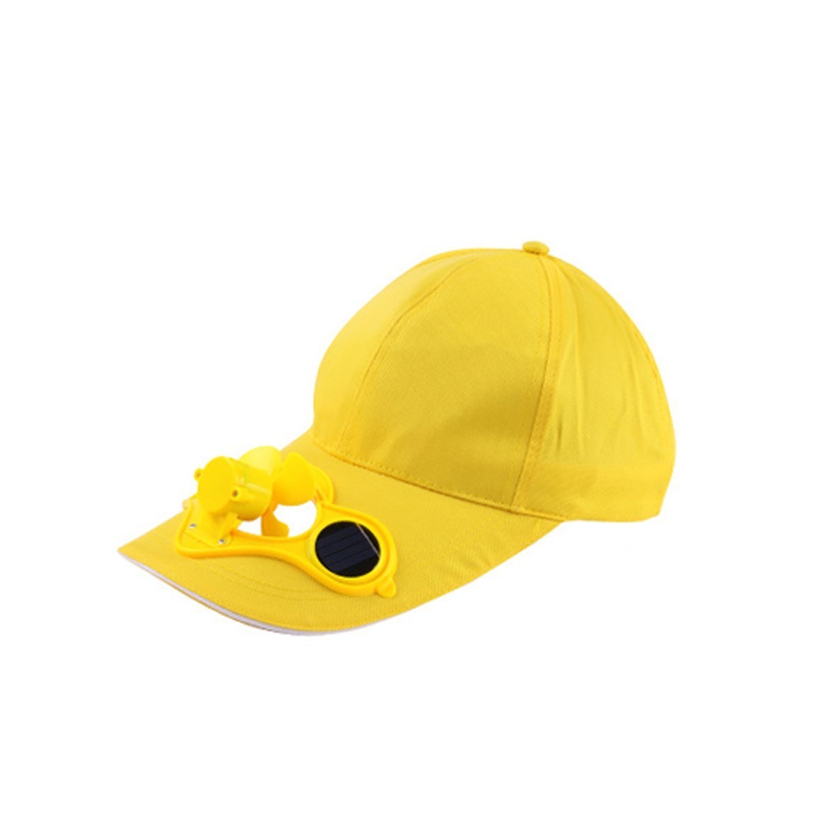 Solar Power Baseball Cap w/ Cool Fan