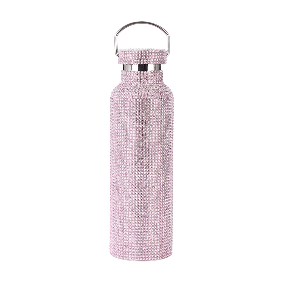 25 oz Sparkling Stainless Steel Rhinestone Water Bottle