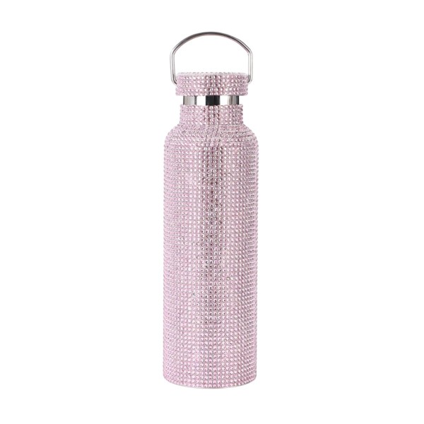 25 oz Sparkling Stainless Steel Rhinestone Water Bottle