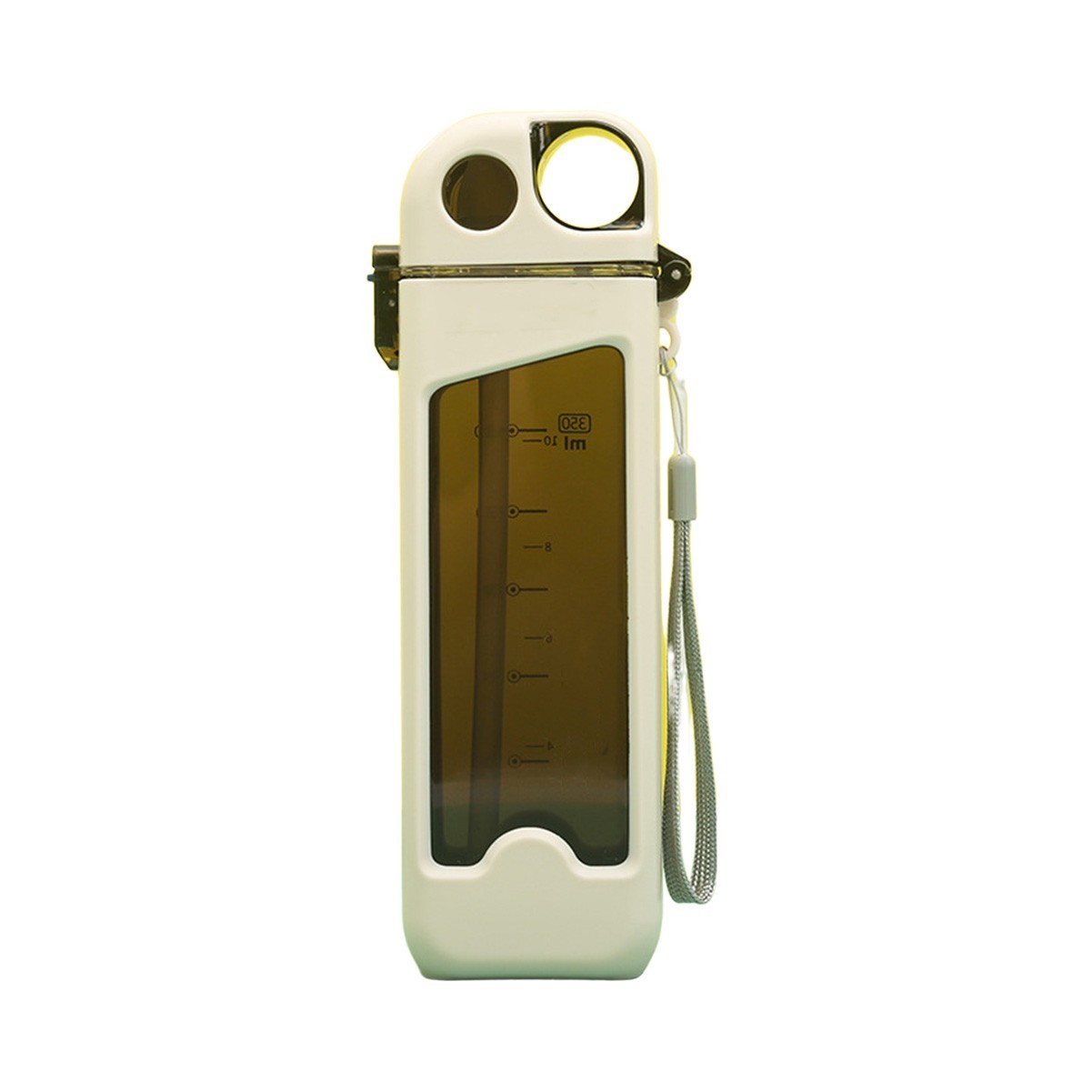 11.8 oz Fashionable Water Bottle with Straw