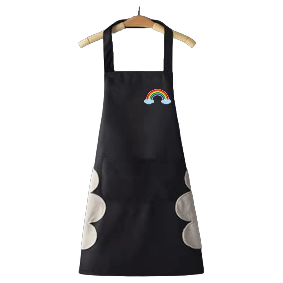 Waterproof Coral Velvet Kitchen Apron