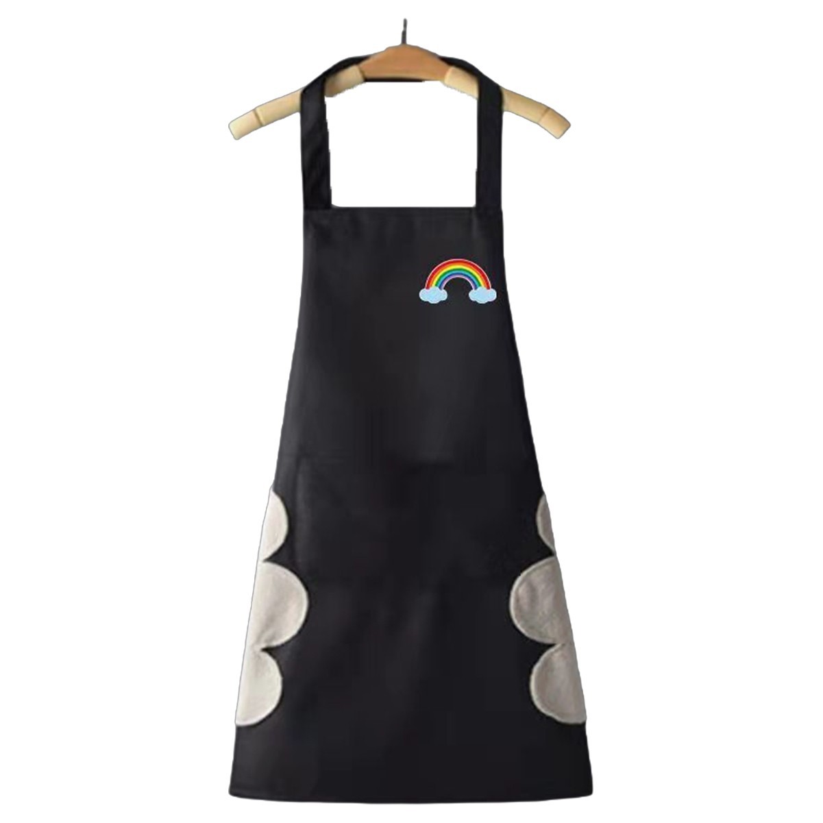 Waterproof Coral Velvet Kitchen Apron