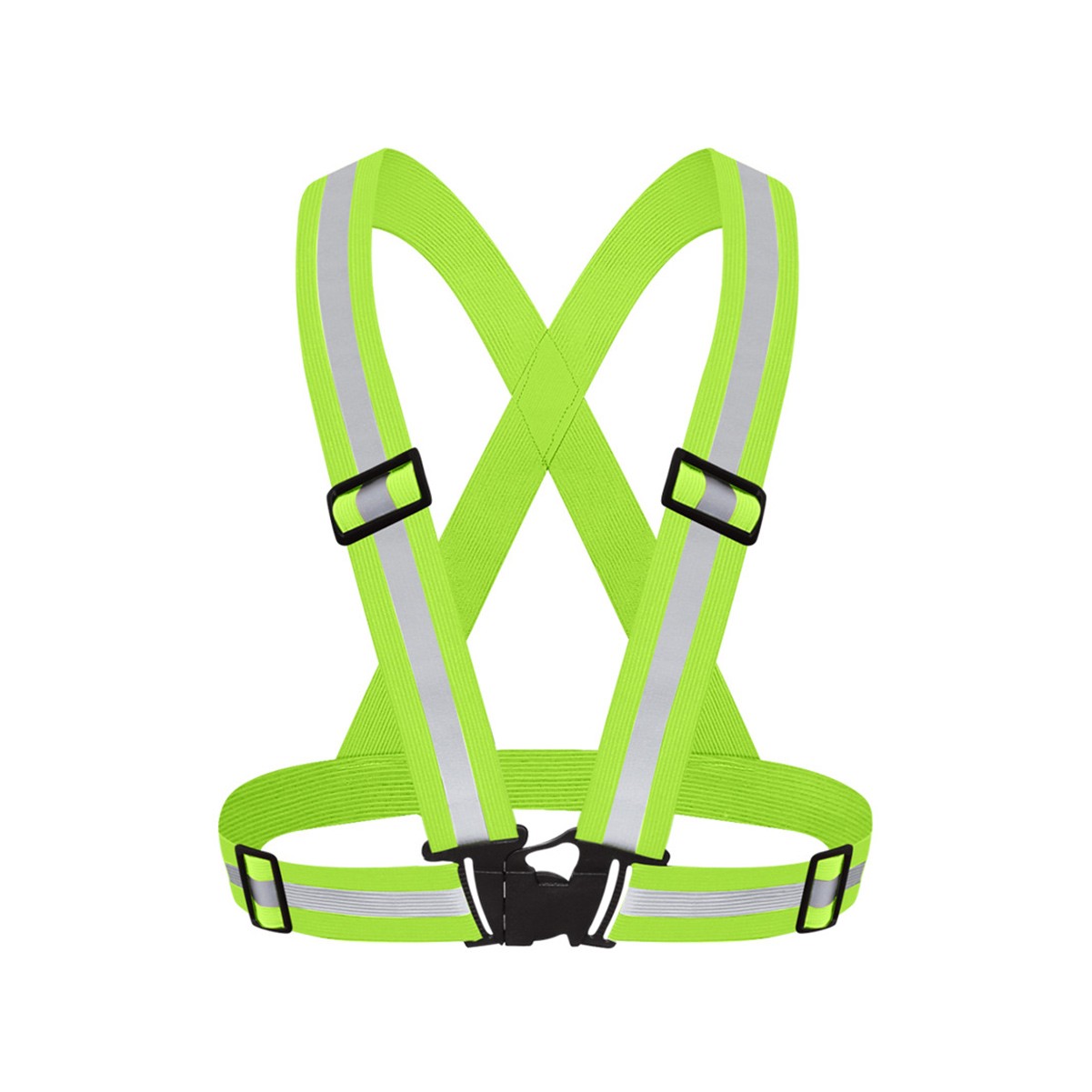 Reflective Safety Vest with Adjustable Strap