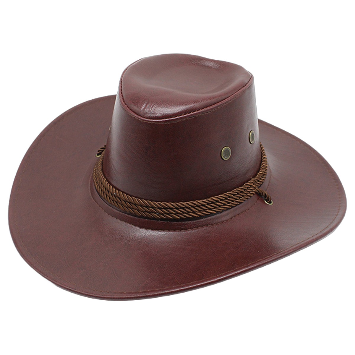 Leather Cowboy Hat