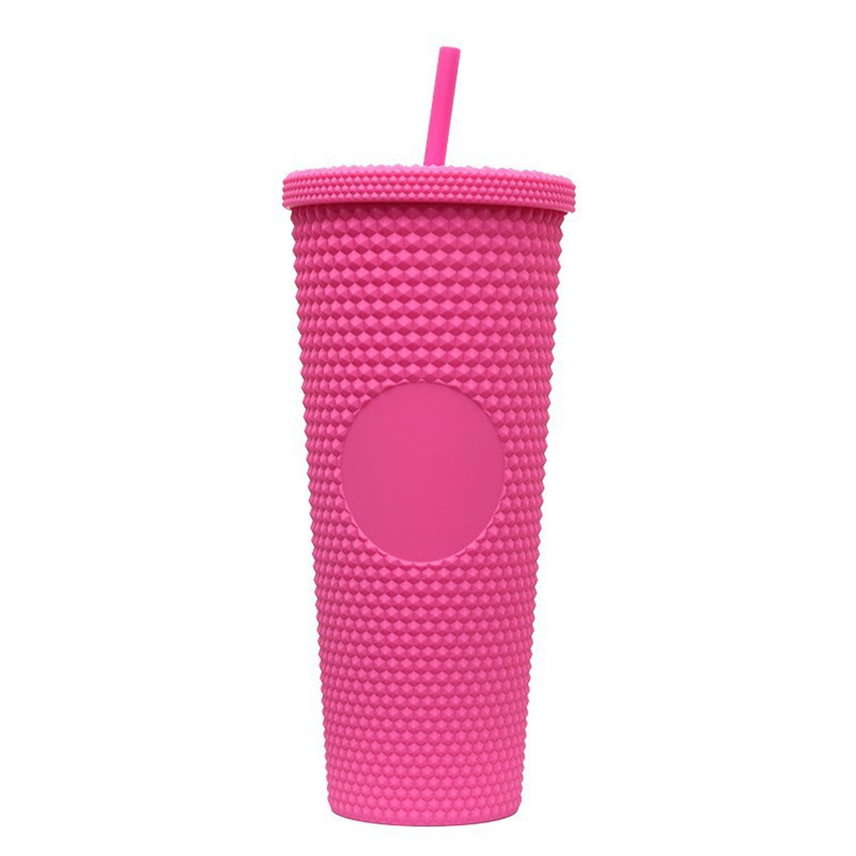 24oz Matte Studded Tumbler with Lid & Straw