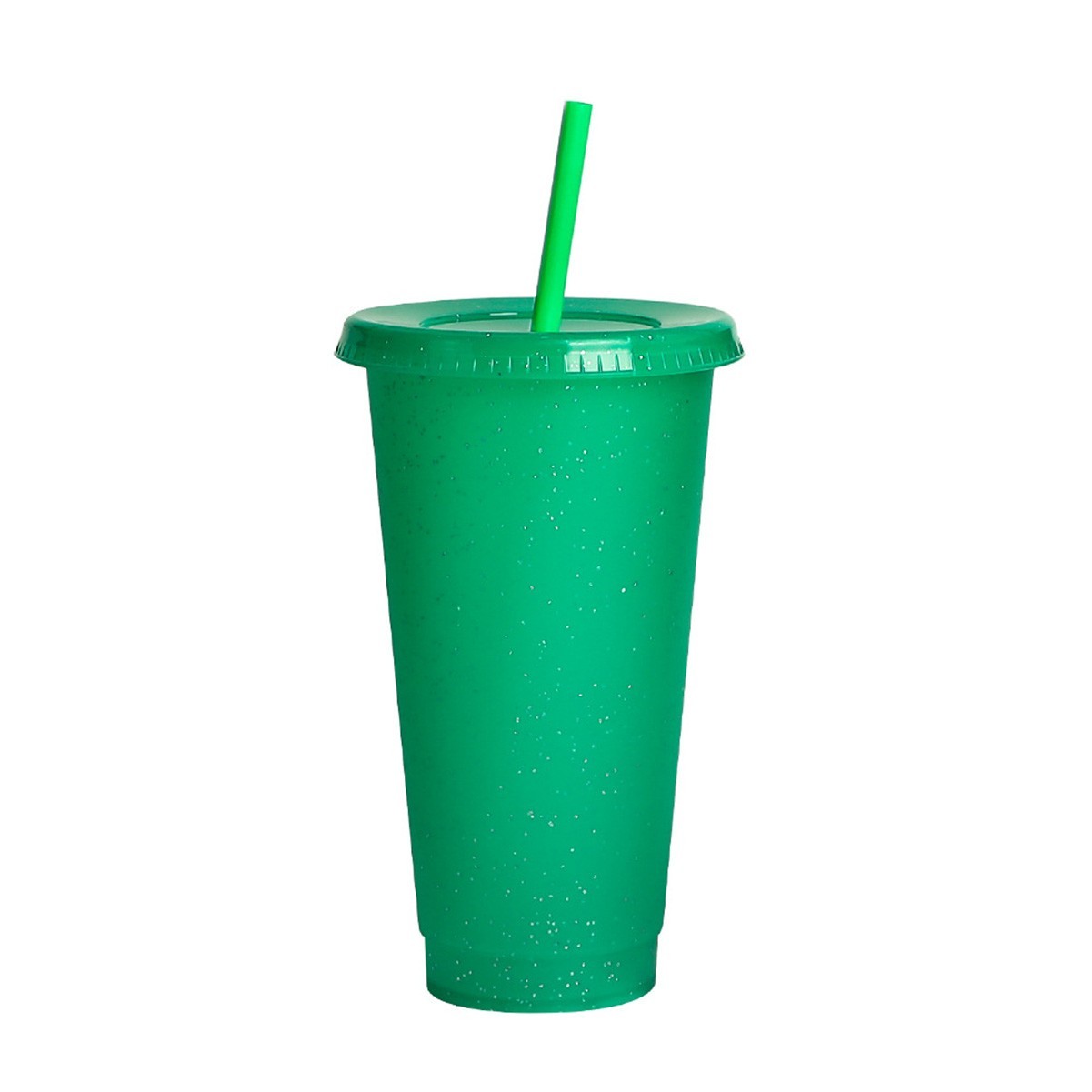 24OZ Reusable Colorful Insulated Tumbler with Straw