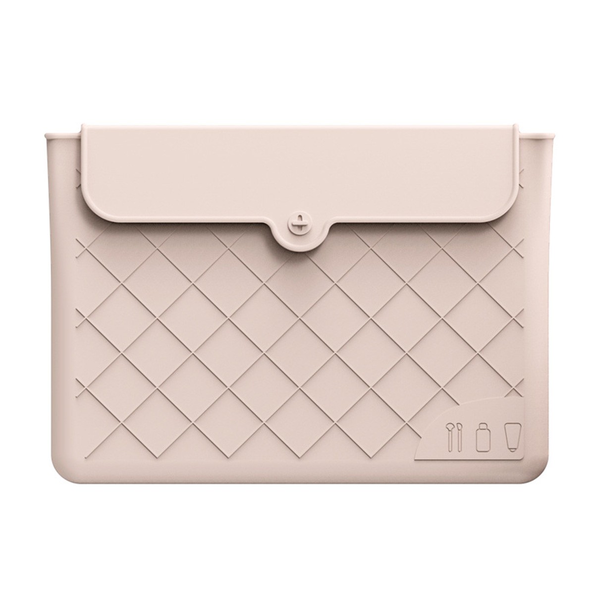 Flexible Silicone Travel Makeup Pouch