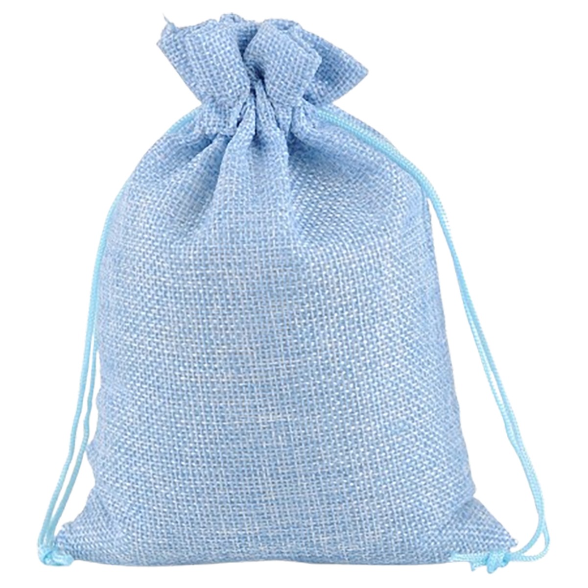 Burlap Drawstring Bag