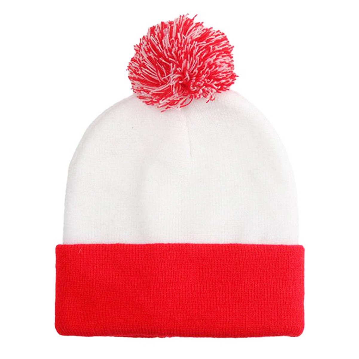 Red White Christmas Hat