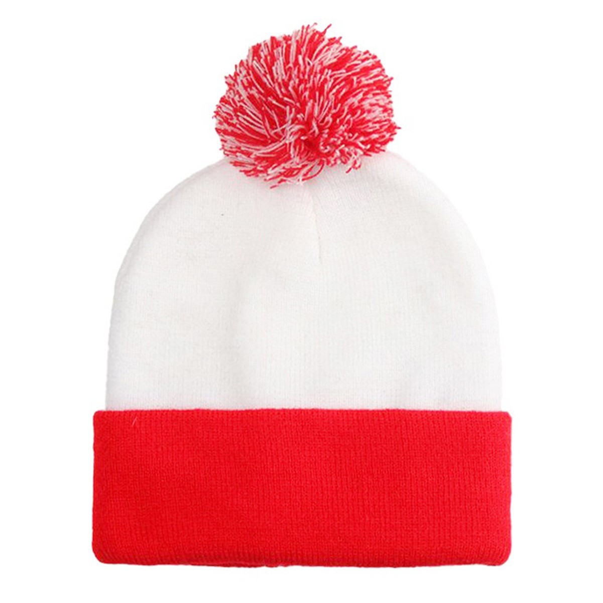 Red White Christmas Hat