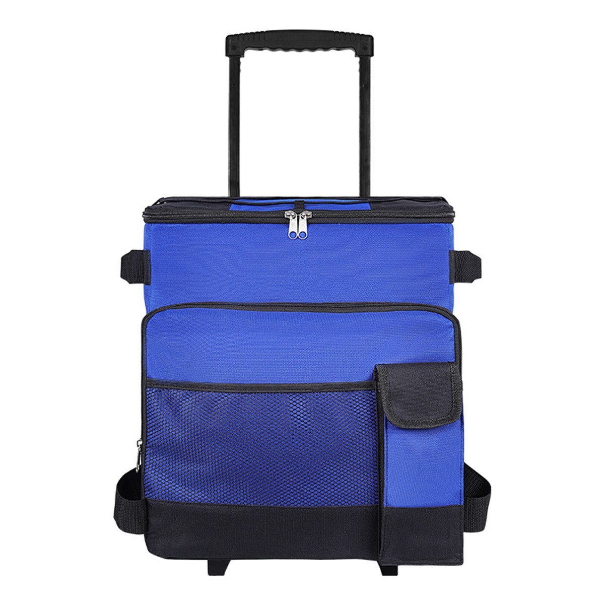 Rolling Picnic Cooler with Telescoping Handle and Wheel