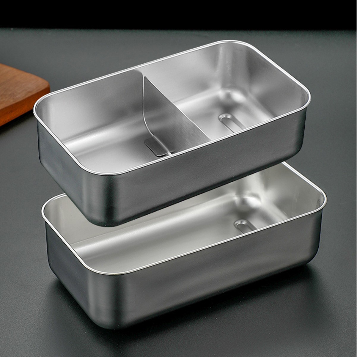 Japanese Style Stainless Steel Bento Lunch Box