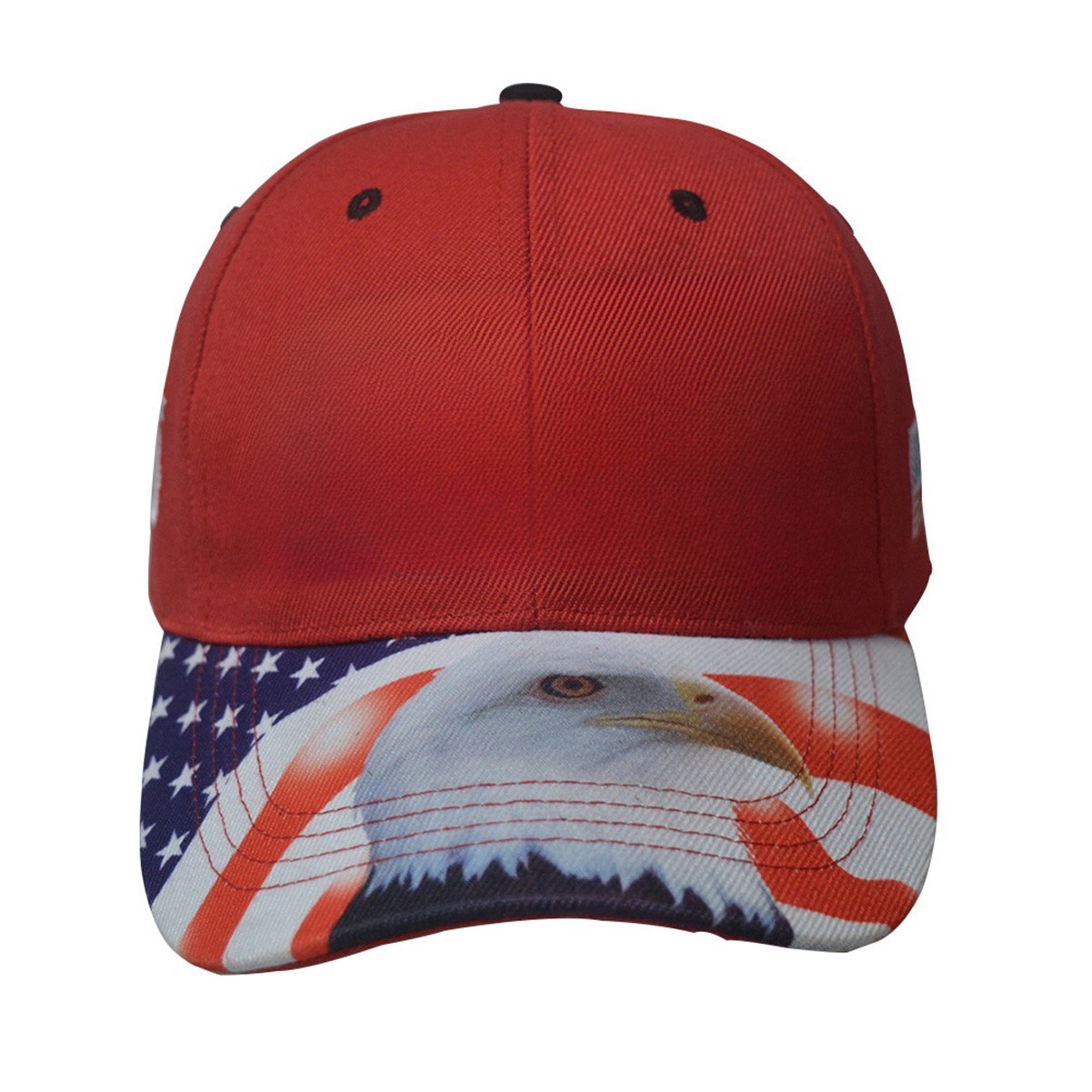 Embroidered Flag Cap
