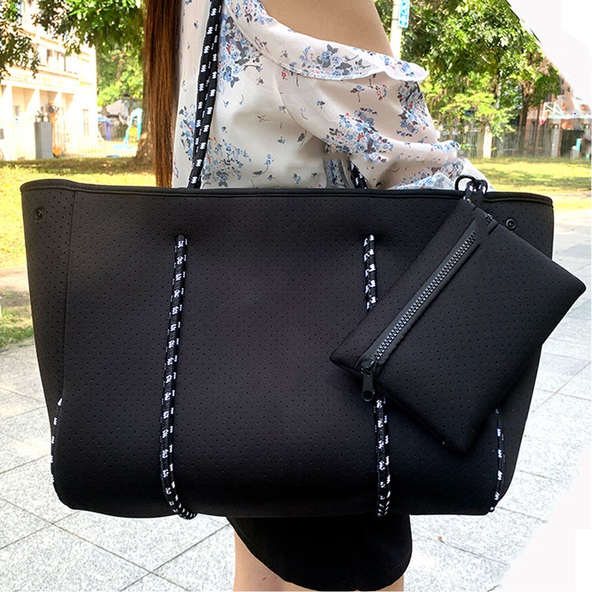 Neoprene Beach Tote Bag