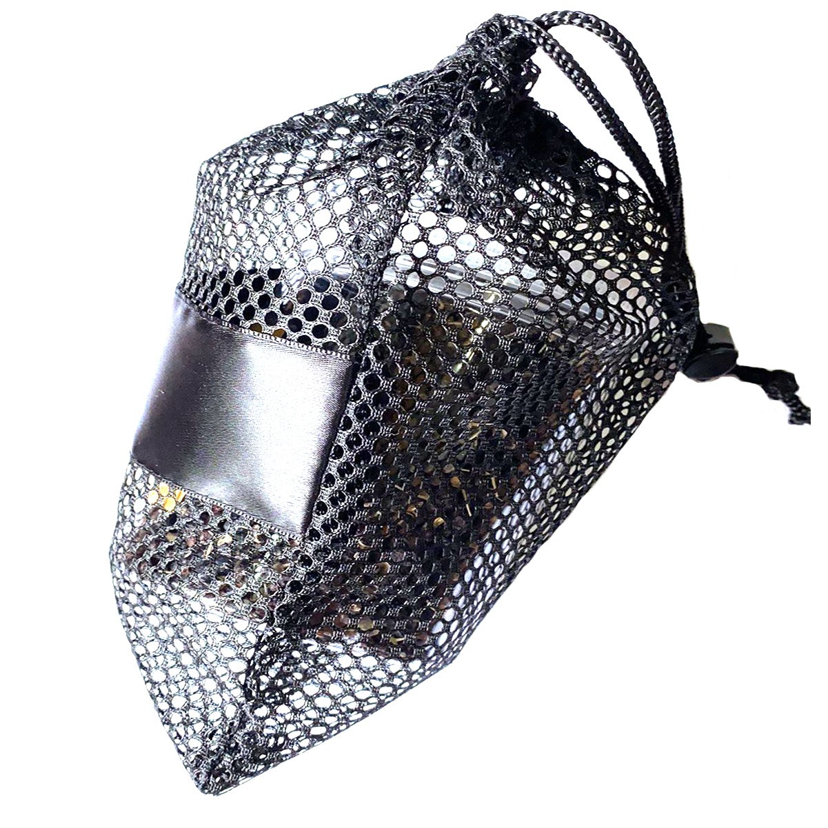 Mesh Gym Drawstring Bag with Cord Lock