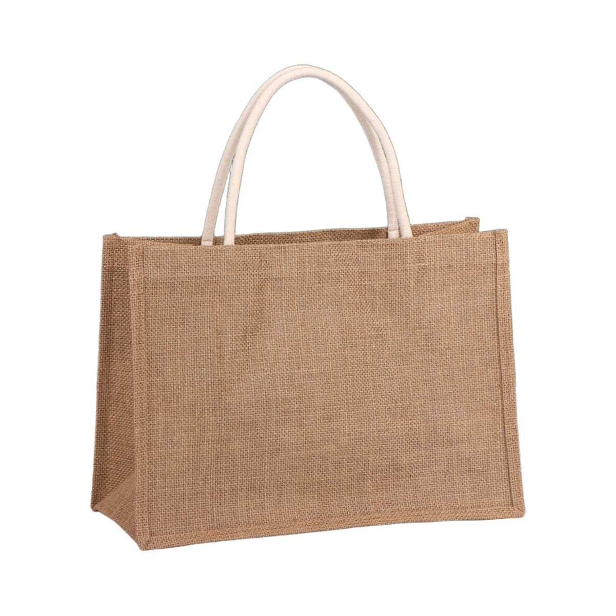 Natural Linen Tote Bag