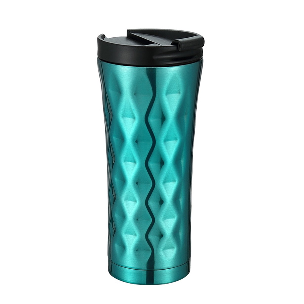 17oz Wave Insulated Stainless Steel Travel Tumbler
