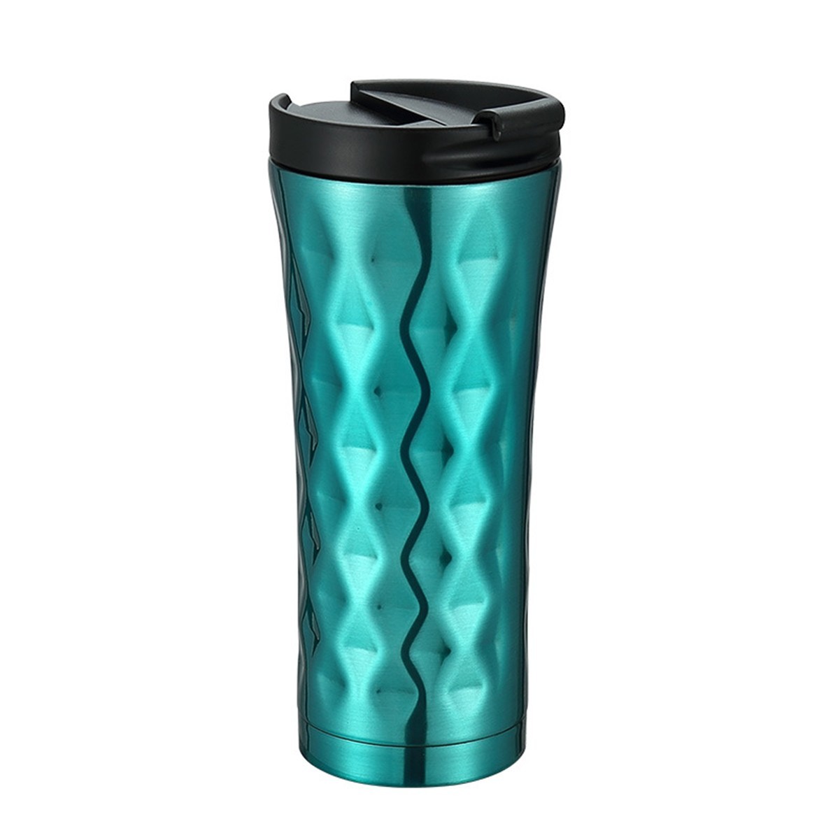 17oz Wave Insulated Stainless Steel Travel Tumbler