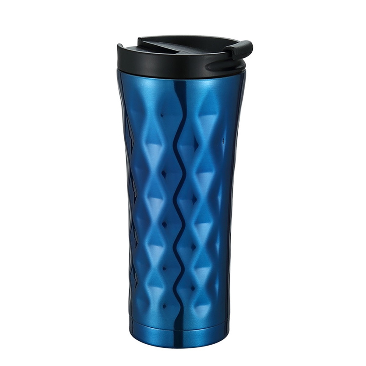 17oz Wave Insulated Stainless Steel Travel Tumbler