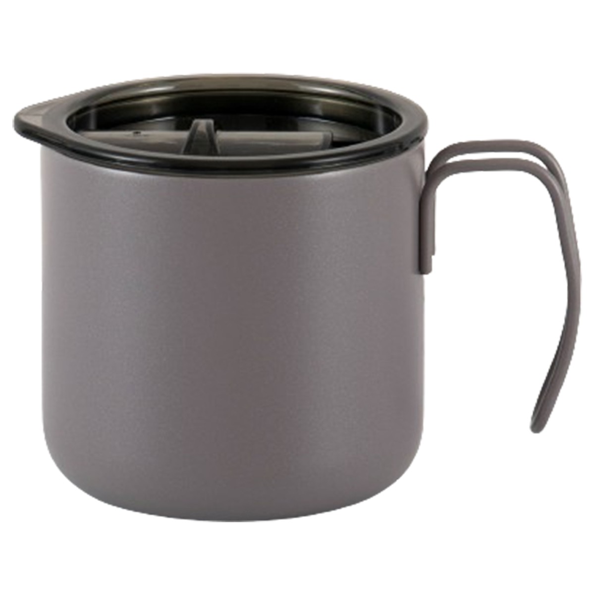 12oz Stainless Steel Vacuum Insulated Mug with Handle and Lid and Slide Opening