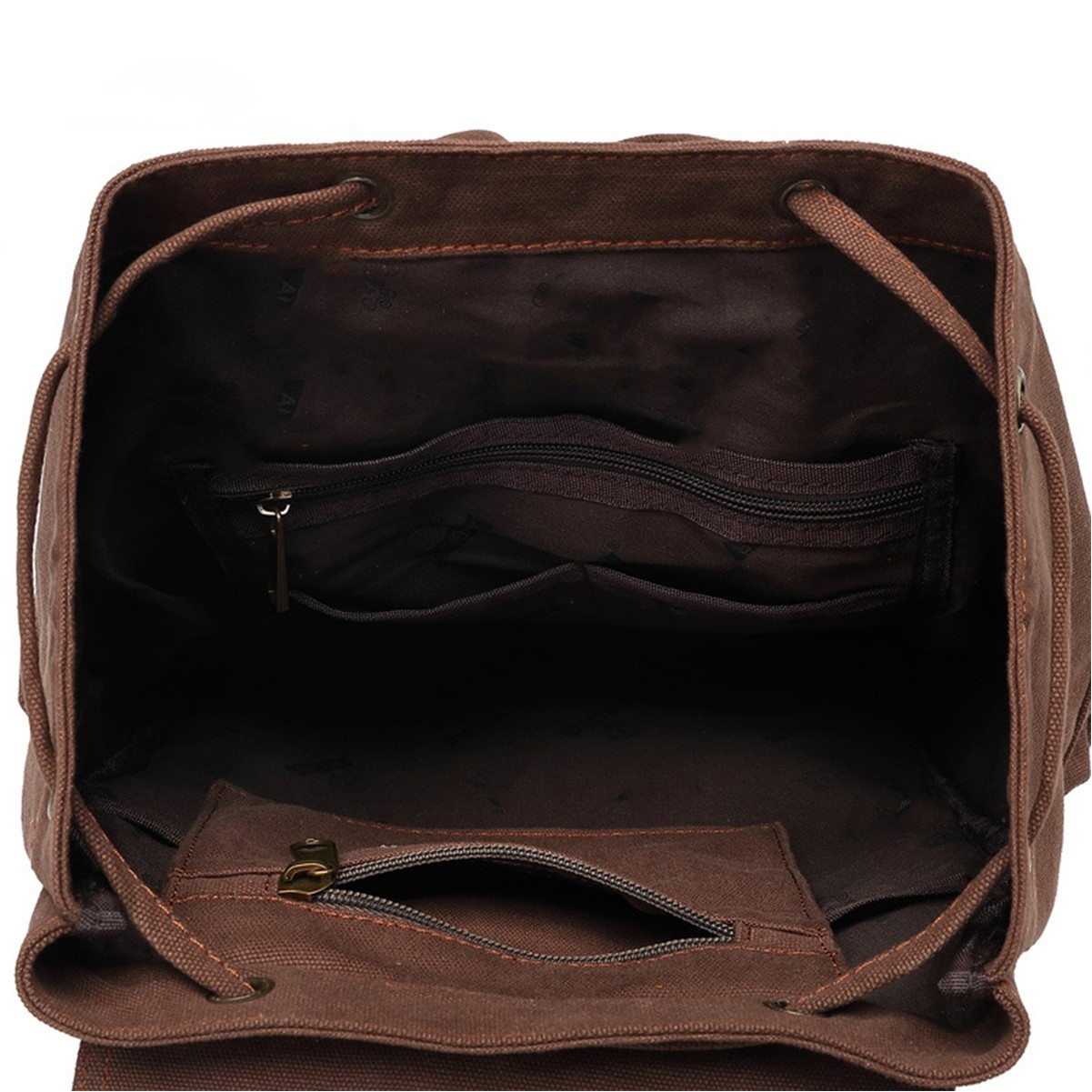 High Capacity Canvas Vintage Backpack