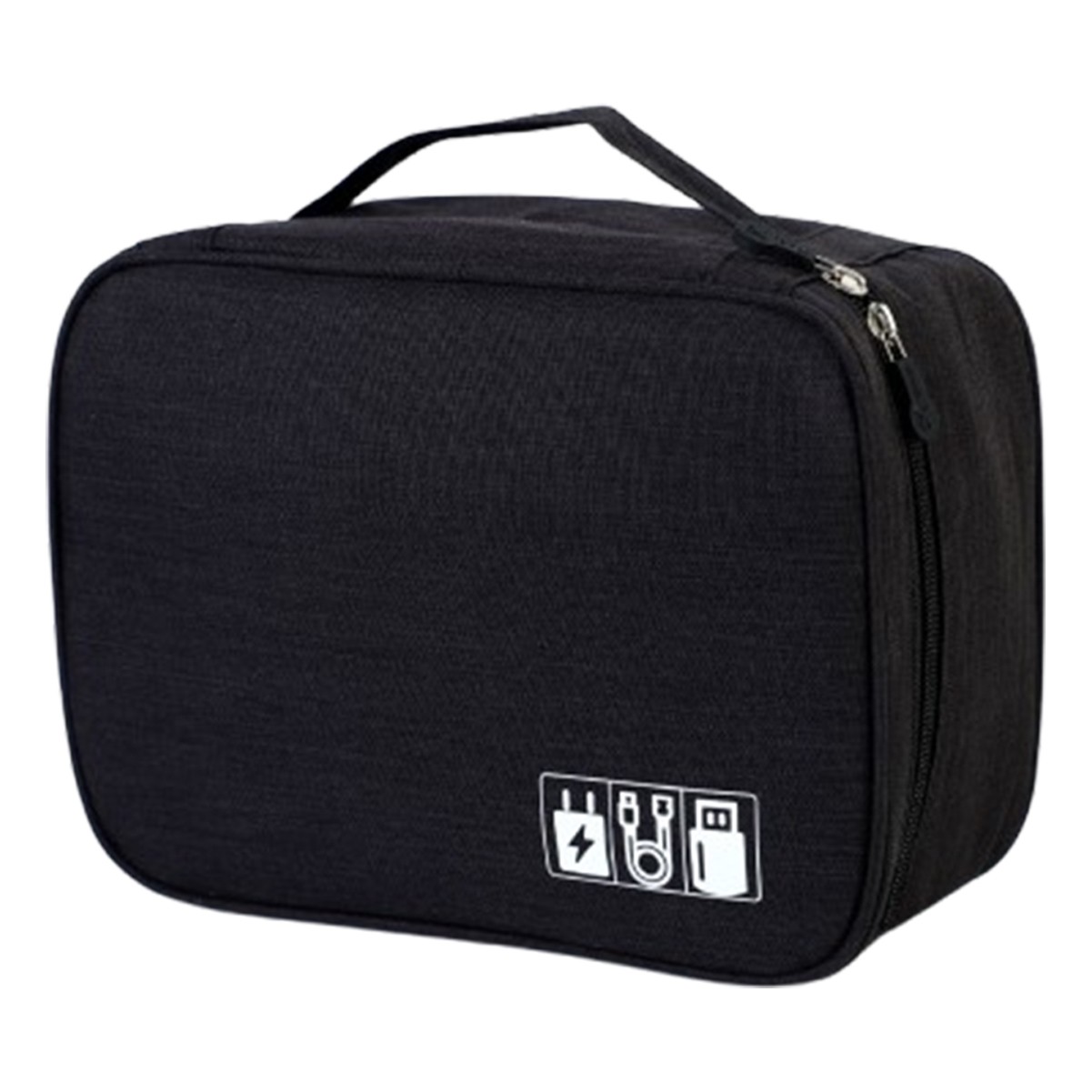 Portable Data Cable Organizer Bag