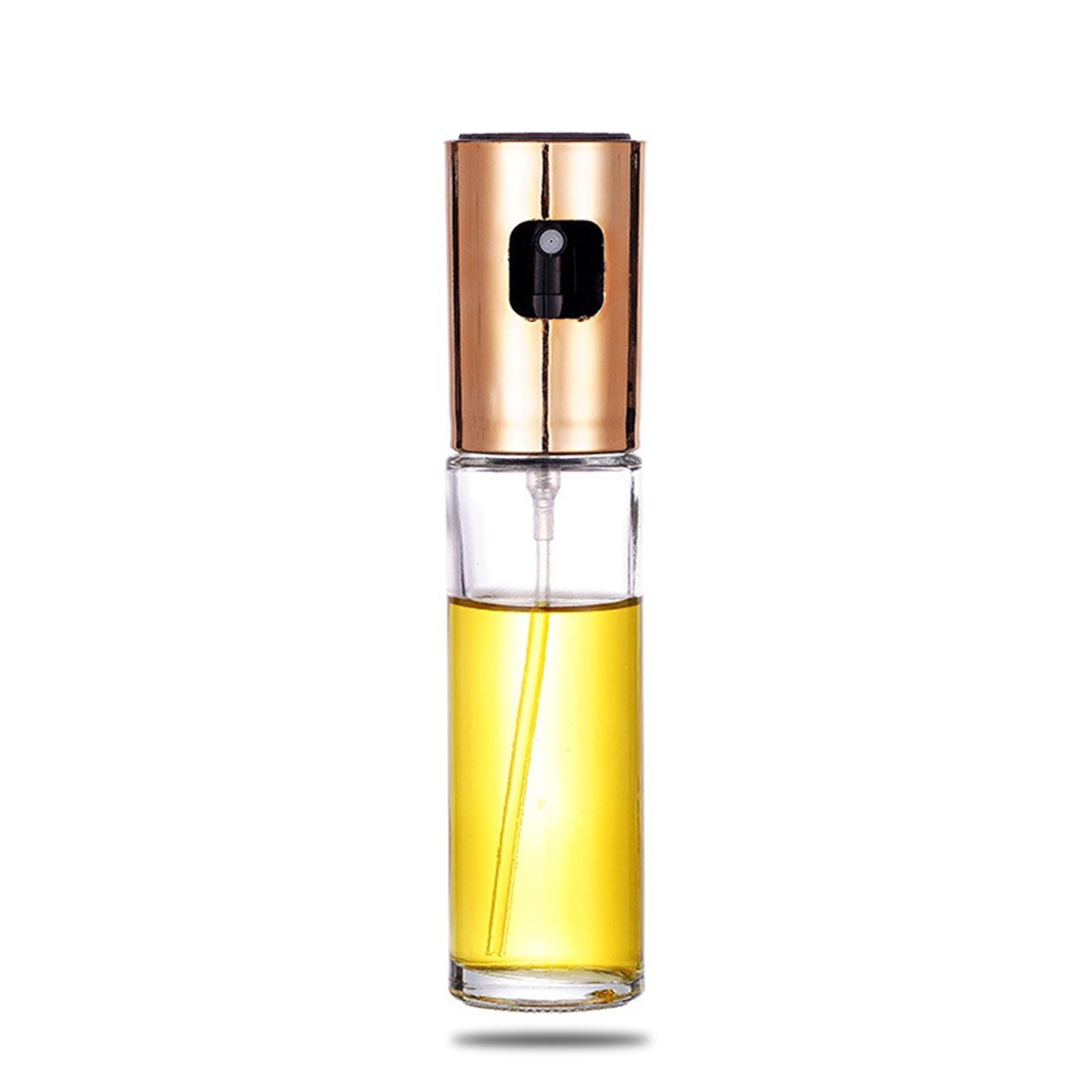 3.53oz Stainless Steel Glass Oil Sprayer Bottle