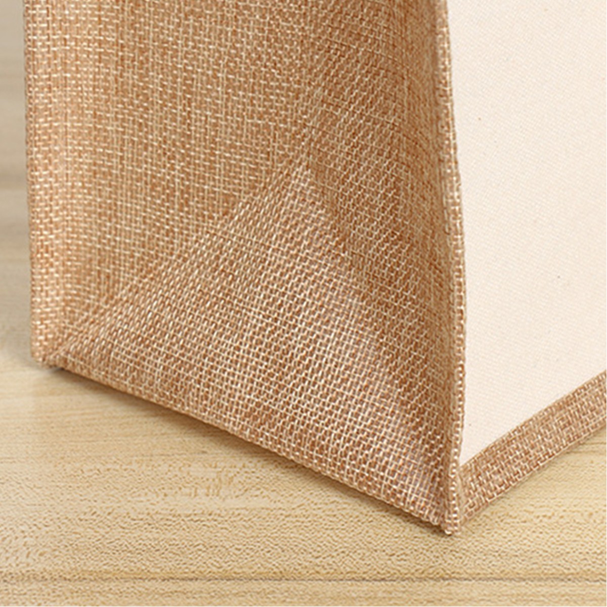 Natural Burlap Fiber Waterproof Tote Bag