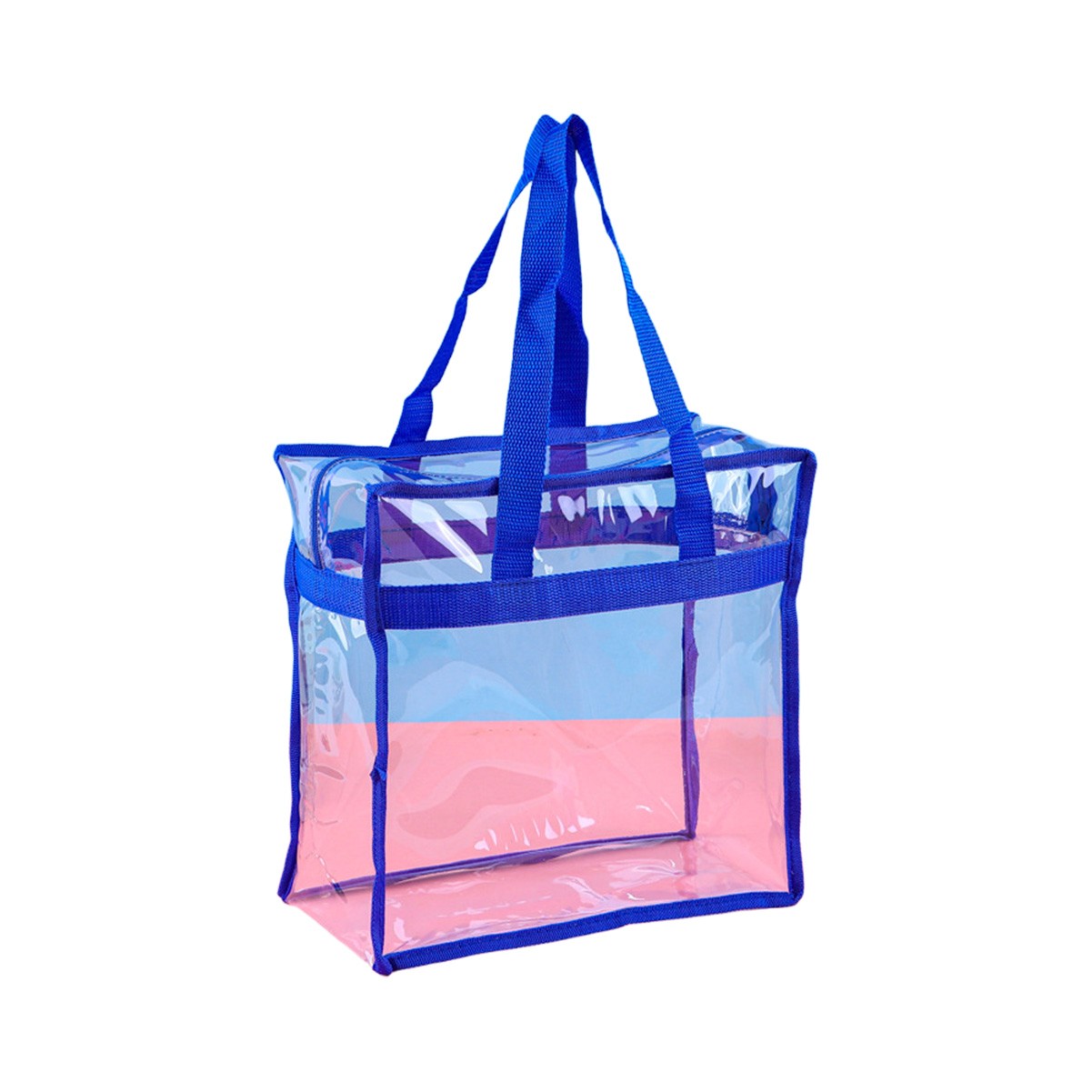 Clear PVC Stadium Tote Bag