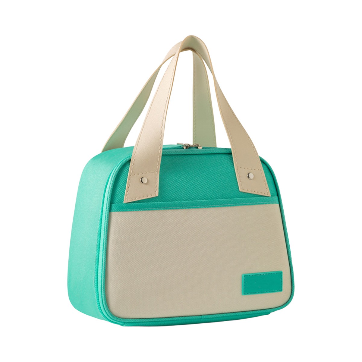 Trapezoidal Oxford Cloth Insulated Tote Bag