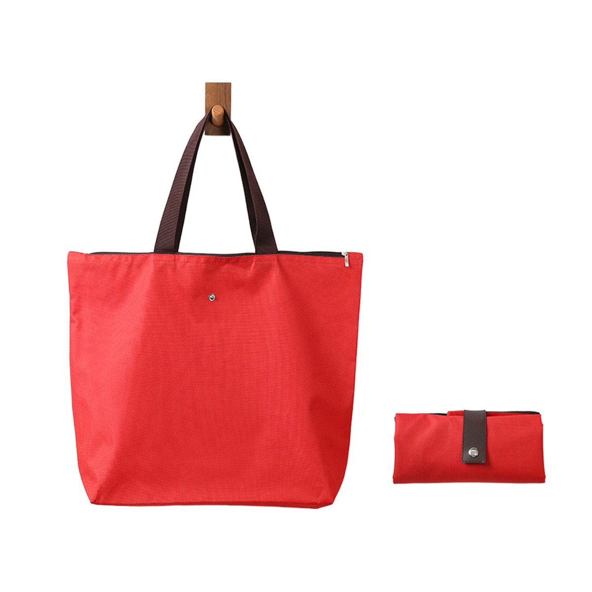 Compact Foldable Grocery Tote Bag