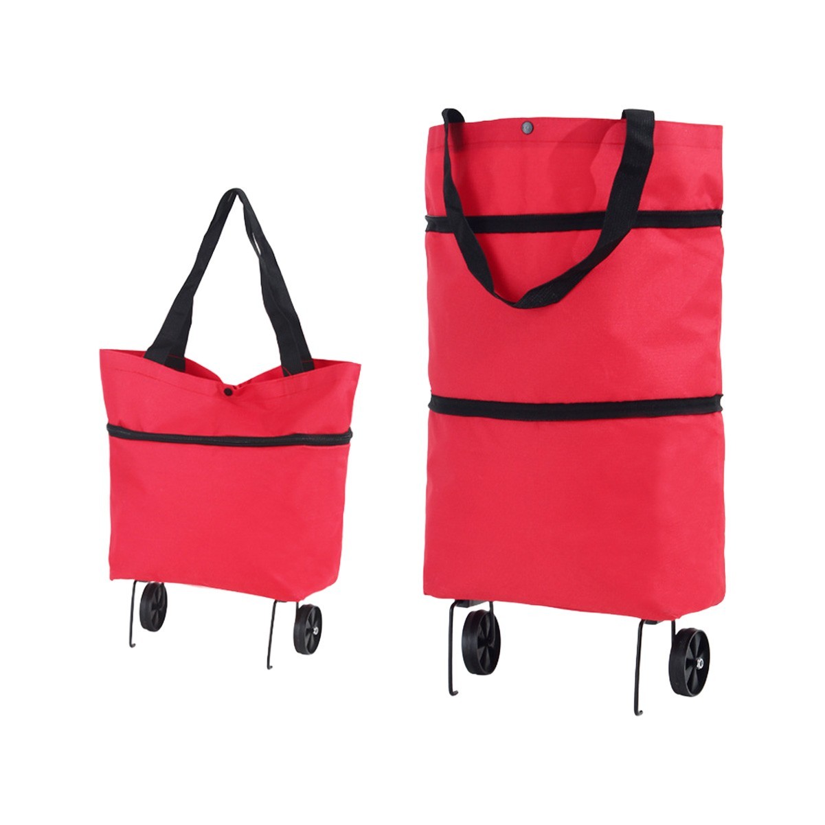 Collapsible Wheeled Shopping Bag