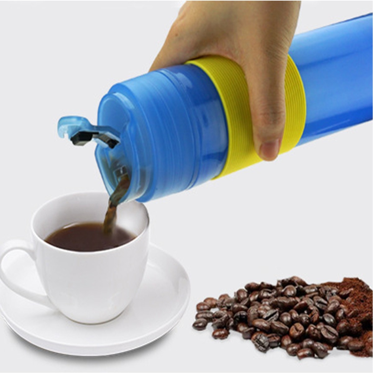Portable French Press Coffee Maker Bottle