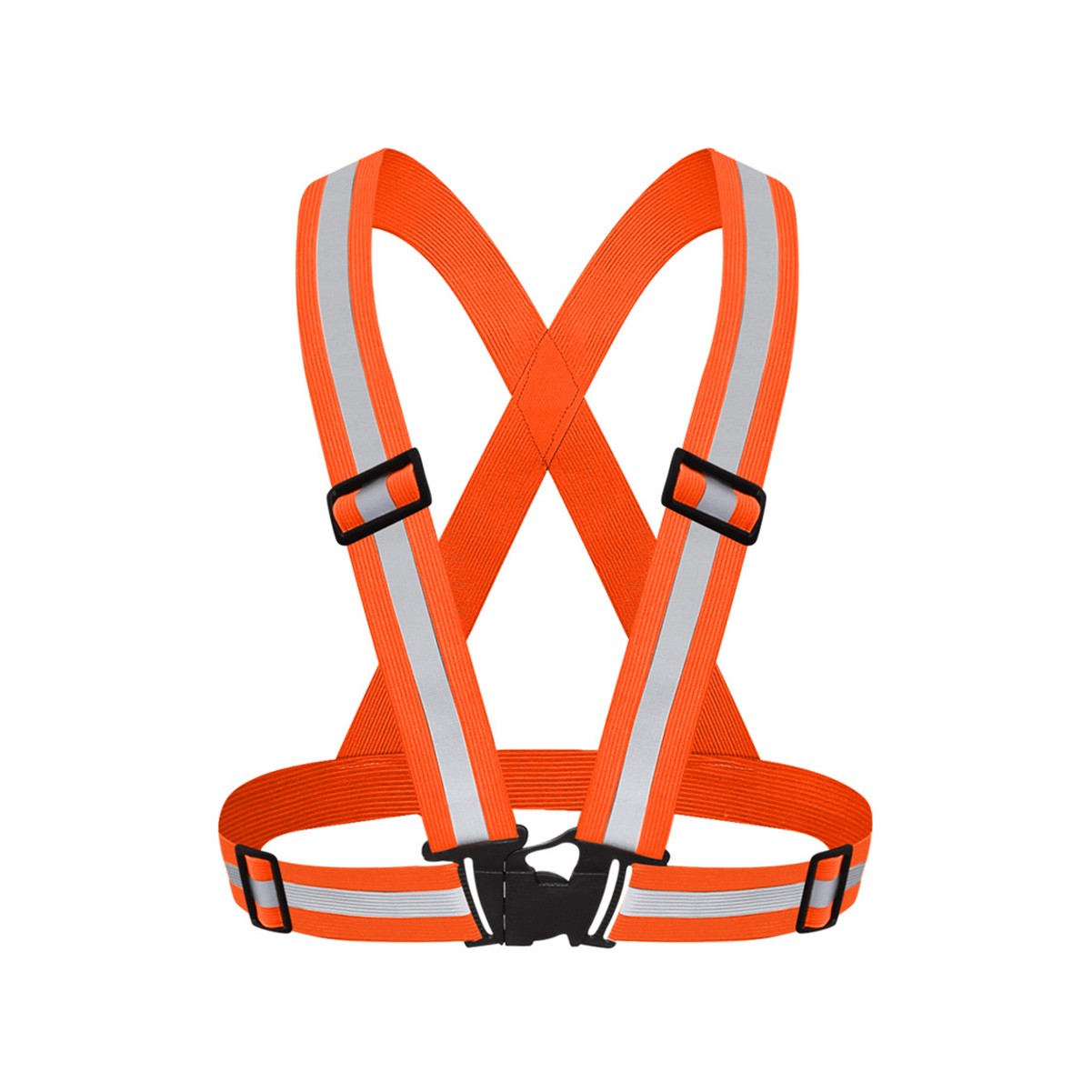 Reflective Safety Vest with Adjustable Strap