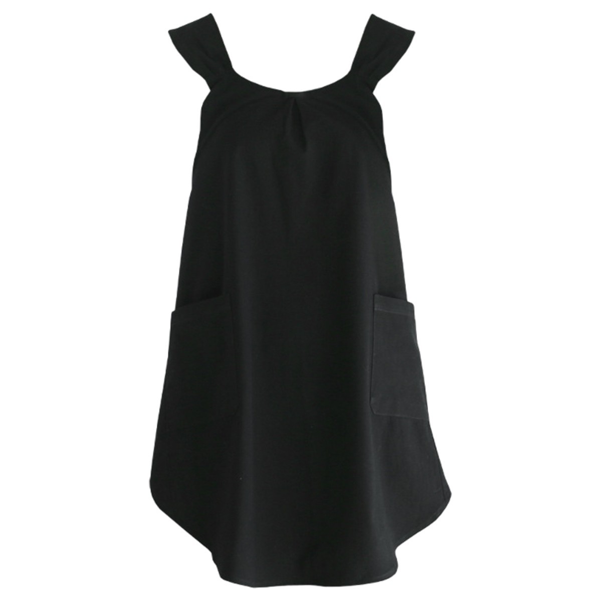 Organic Cotton Linen Cross-Back Apron