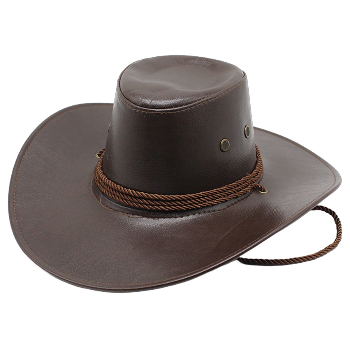 Leather Cowboy Hat