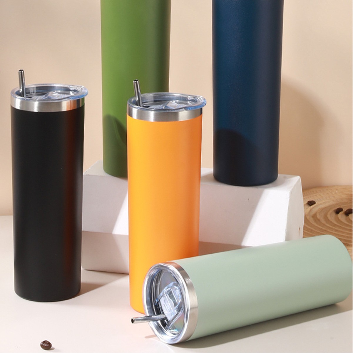 20oz Slim Steel Tumbler