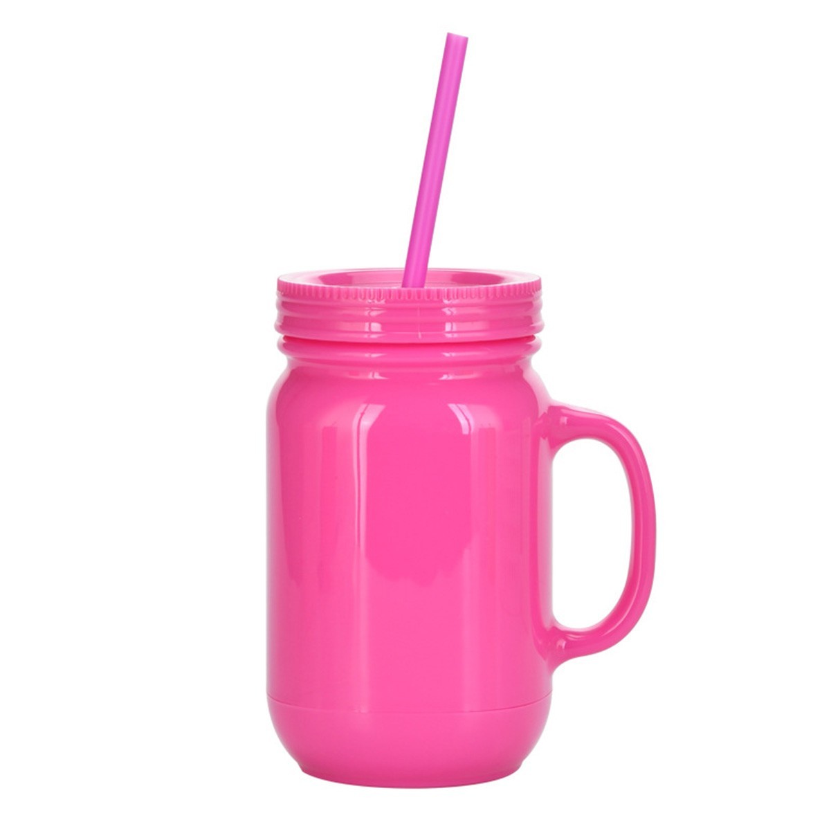 20oz Insulated Jar Style Tumbler with Reusable Straw