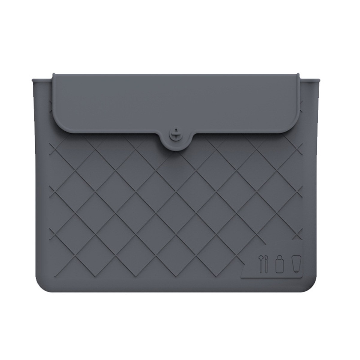 Flexible Silicone Travel Makeup Pouch