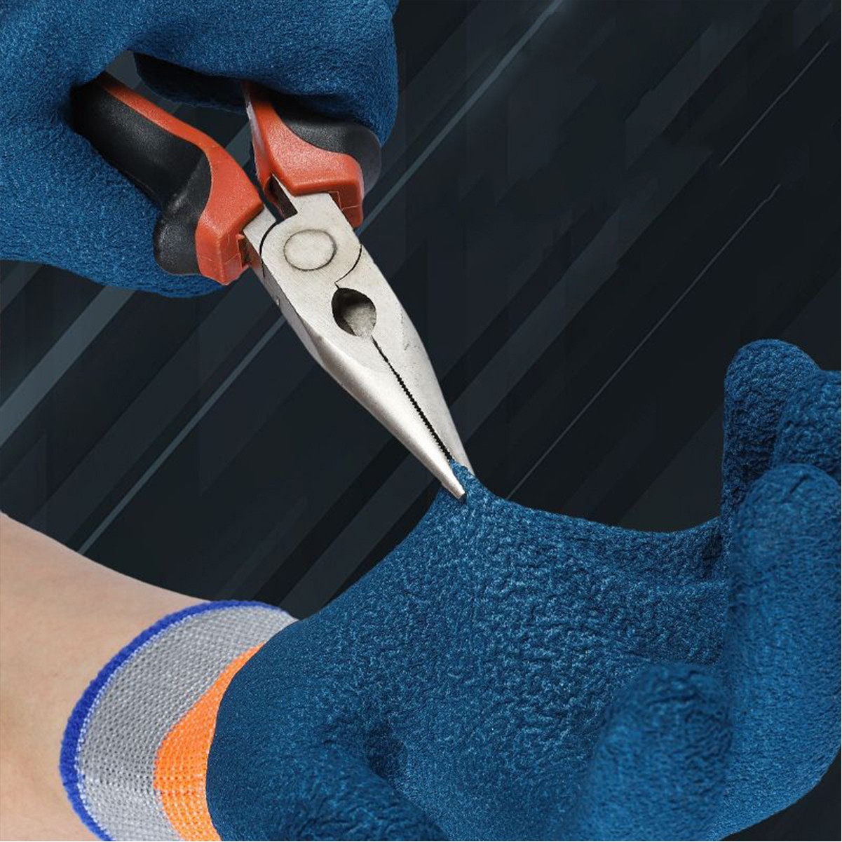 Nylon Rubber Gloves